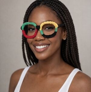 Colorful Upcyled  Glasses